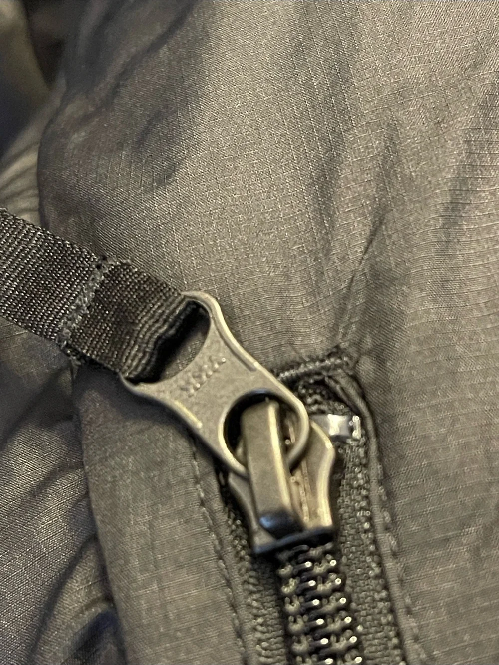 The North Face tears prominent secure
